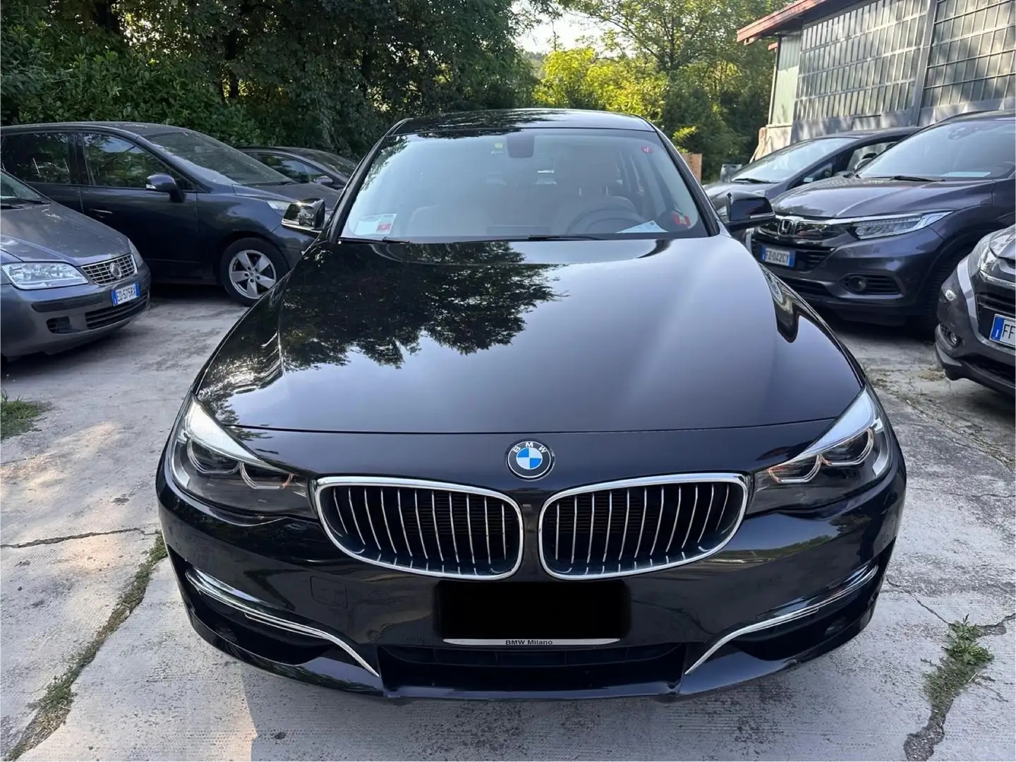 BMW 320 320d Gran Turismo Luxury auto Noir - 2