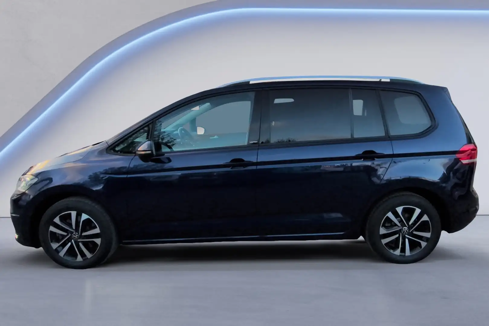 Volkswagen Touran 2.0 TDI United PANO+AHK+7SITZE Blau - 2
