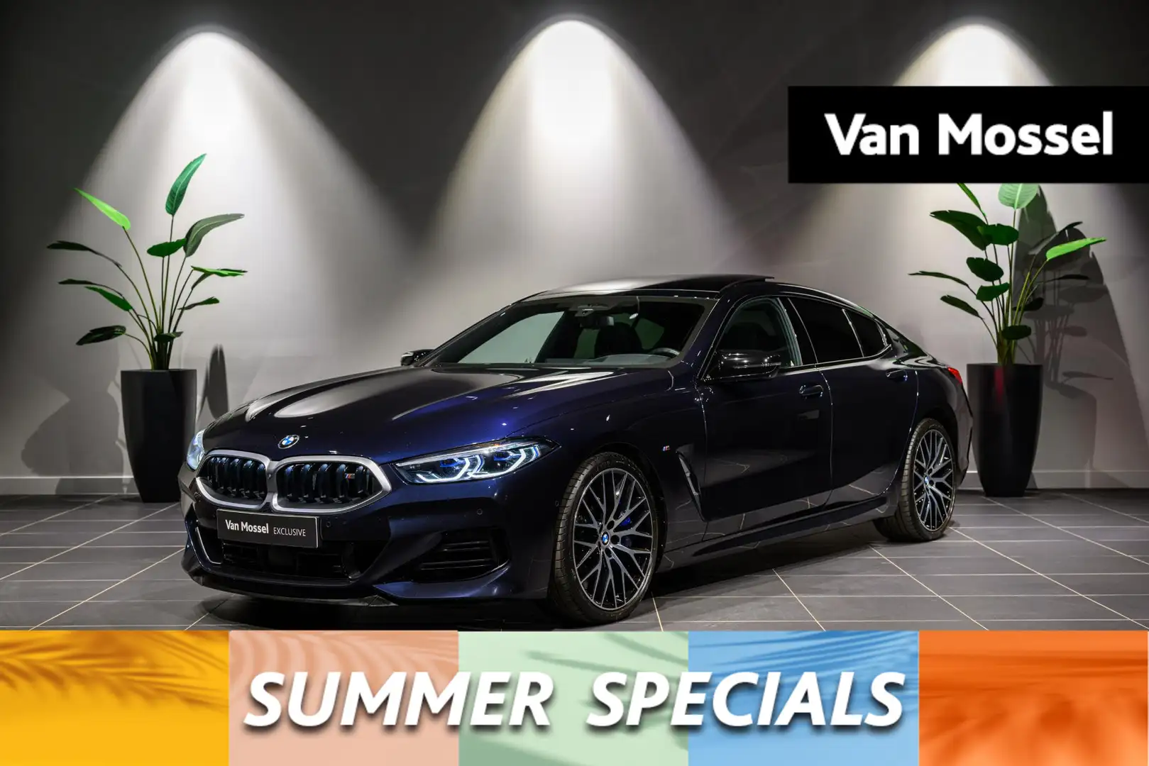 BMW M850 8-serie Gran Coupé M850i xDrive High Executive LED Noir - 1