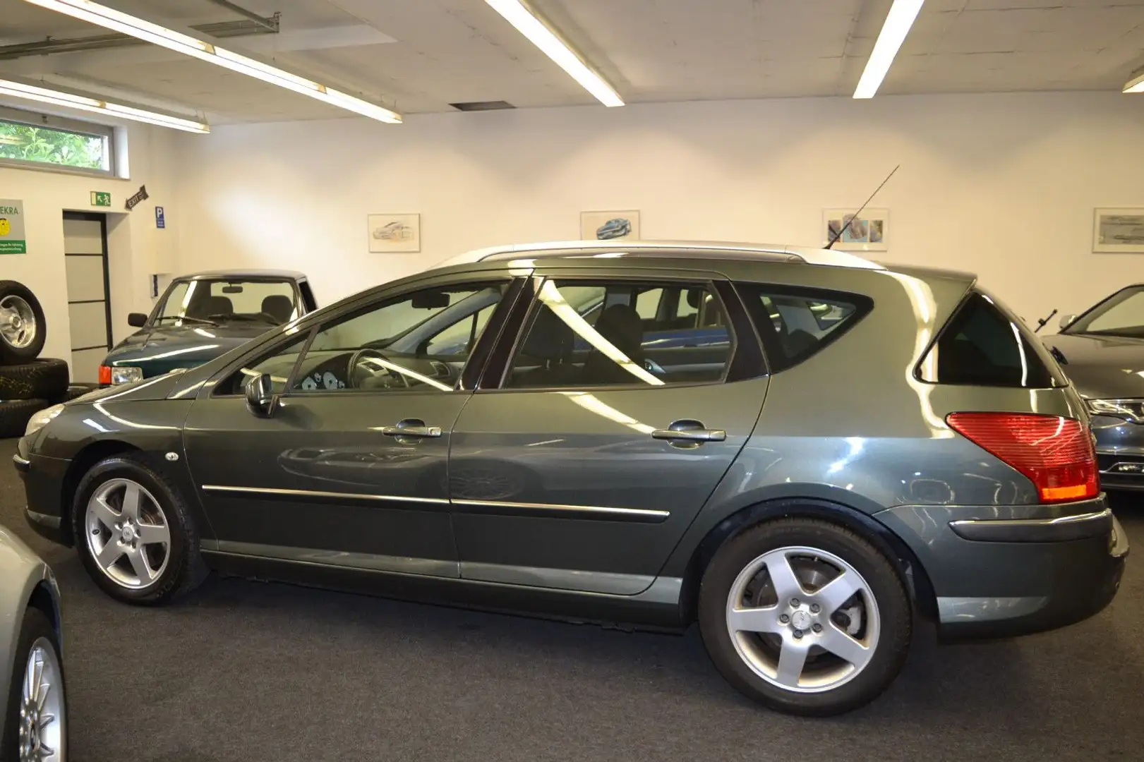 Peugeot 407 SW Sport (1. Hand!) Verde - 2