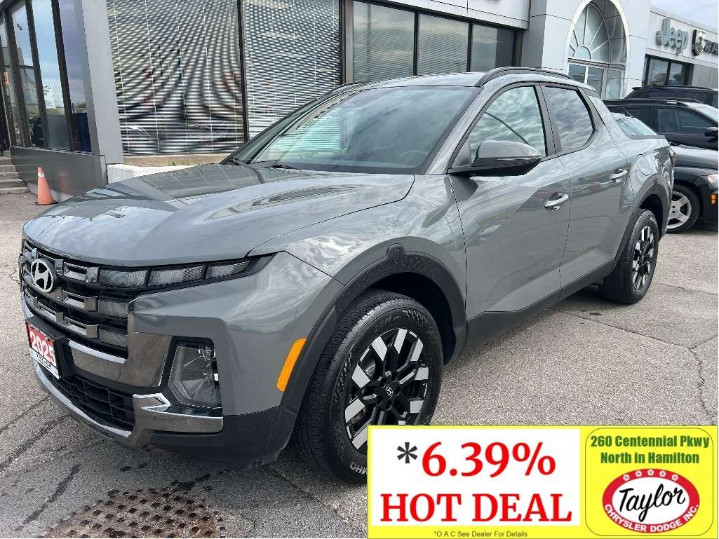Gray 2025 Hyundai Santa Cruz Pickup Truck 8-Speed Automatic