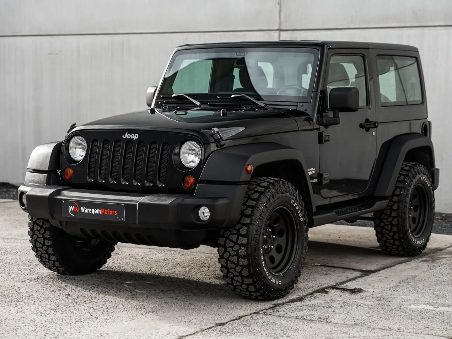 Jeep Wrangler Wrangler Hard-Top 2.8 CRD - Lichte Vracht Zwart - 1