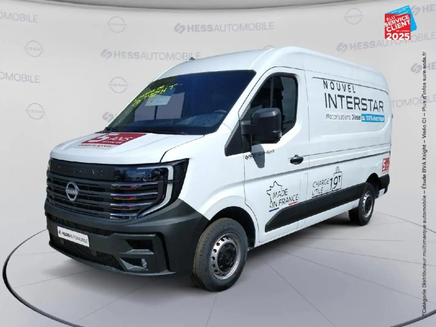 Nissan Interstar L2H2 3t5 2.0 dCi 150ch Euro6E N-Connecta Blanc - 1