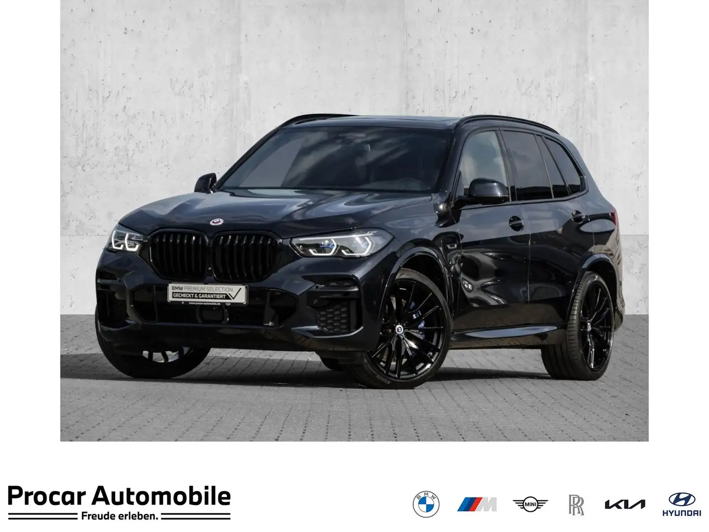 BMW X5 xDrive45e H/K+LASER+AHK+PANO+HuD+DA PROF Nero - 1