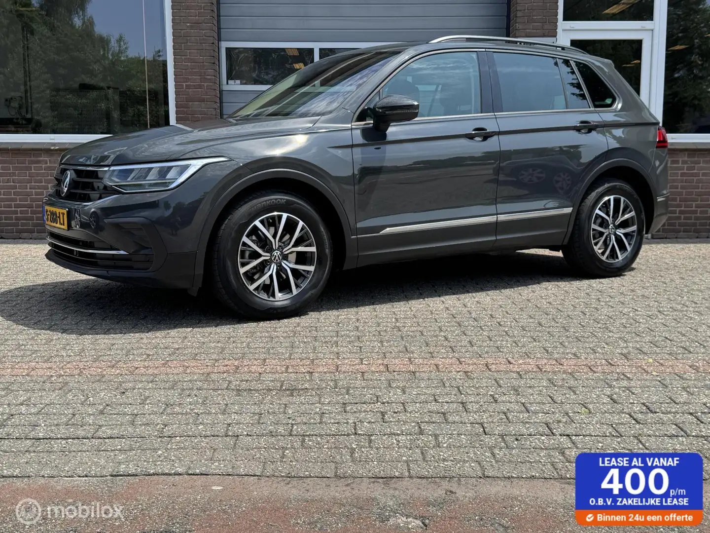 Volkswagen Tiguan 1.5 TSI NAVI/ECC-AIRCO/LED/CRUISE/MF-STUUR Grigio - 1