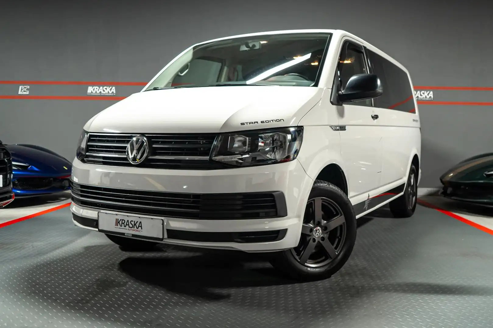 Volkswagen T6 Multivan T6 2.0 TDI Multivan DREHSITZE GUTE-NACHT STHZ Blanc - 2