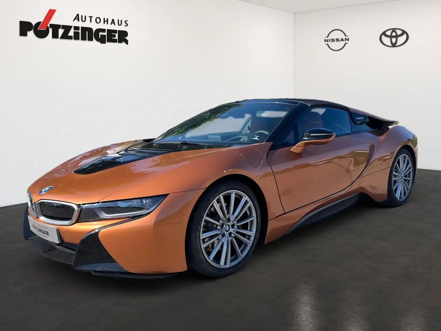 BMW i8 Roadster 1.5 Automatik Basis,Nav,LED,HUD,Aero Narancs - 1