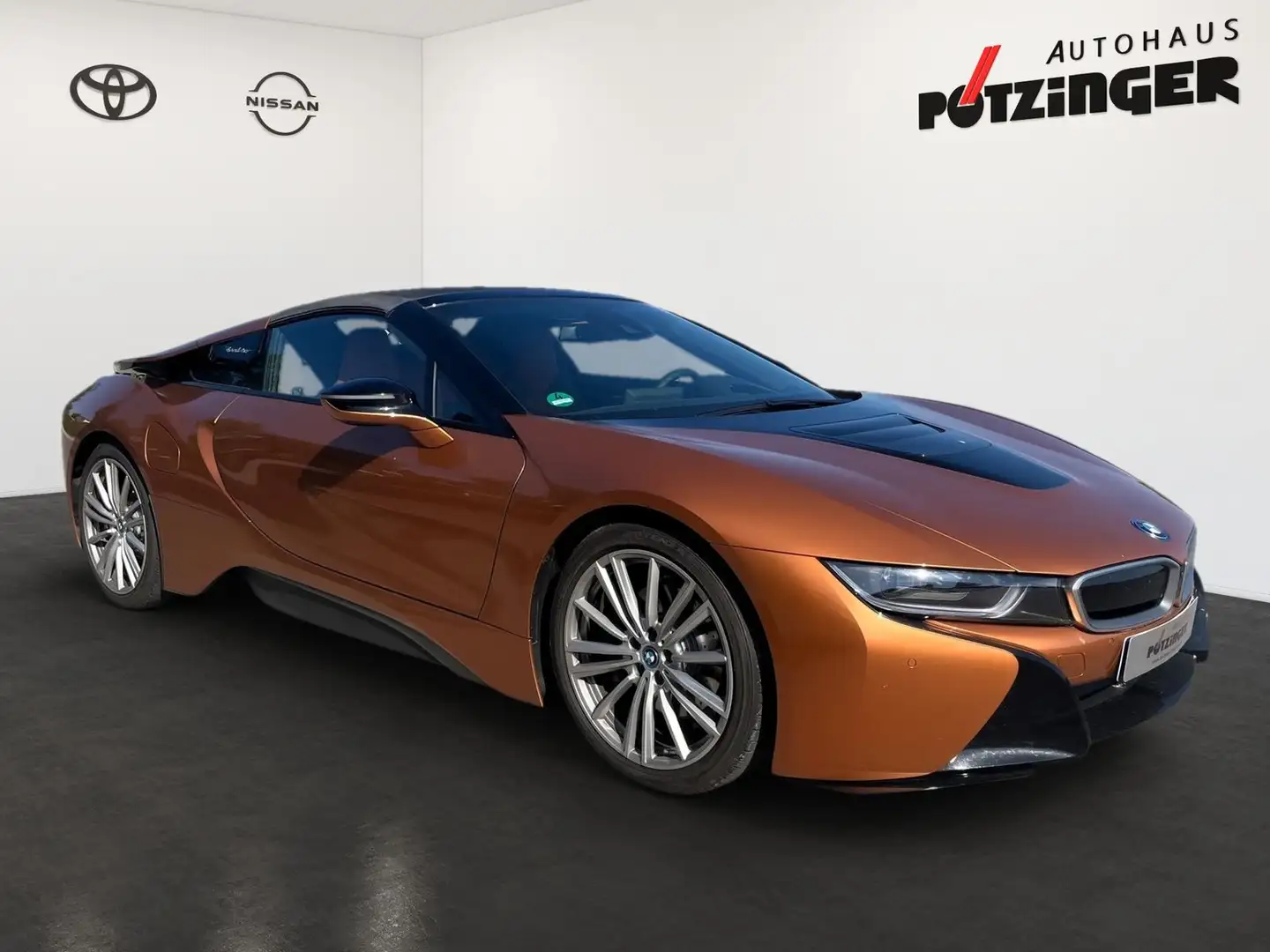 BMW i8 Roadster 1.5 Automatik Basis,Nav,LED,HUD,Aero Narancs - 2