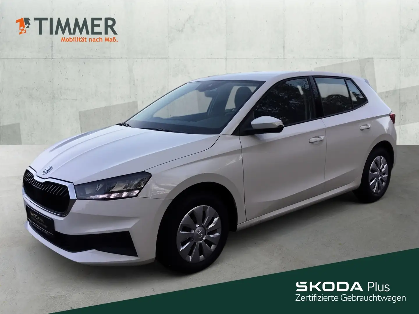 Skoda Fabia 1.0 Ambition *SMART LINK*LED *TEMPO *NAVI *SITZHZ Wit - 1