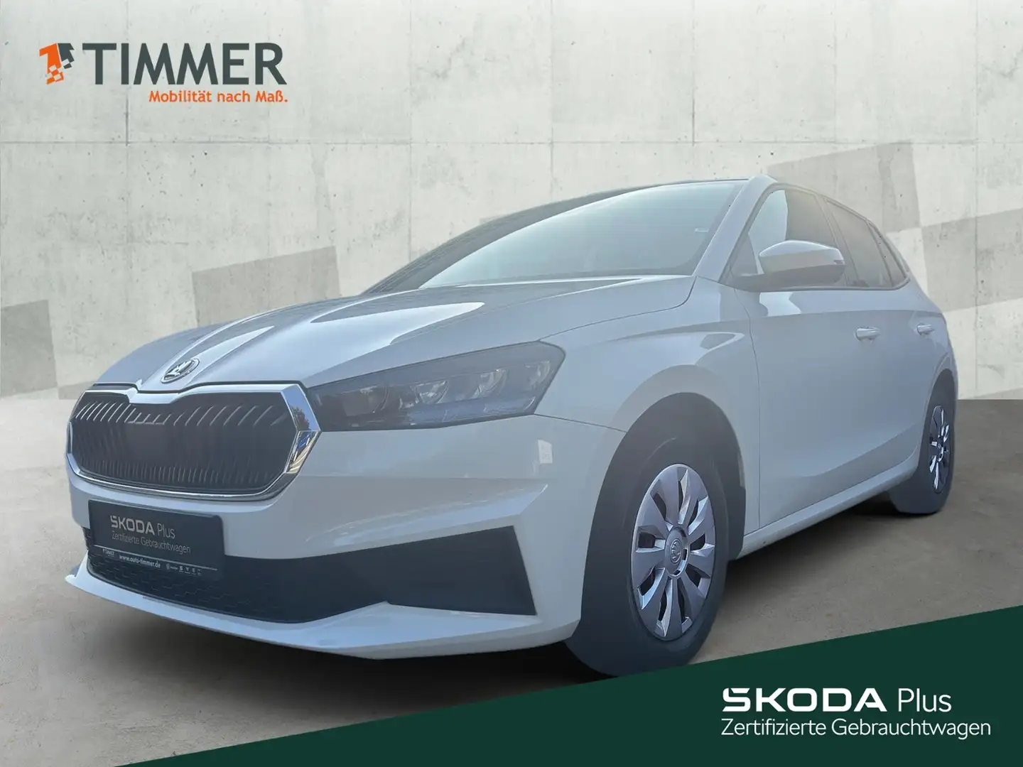Skoda Fabia 1.0 Ambition *SMART LINK*LED *TEMPO *NAVI *SITZHZ Weiß - 1