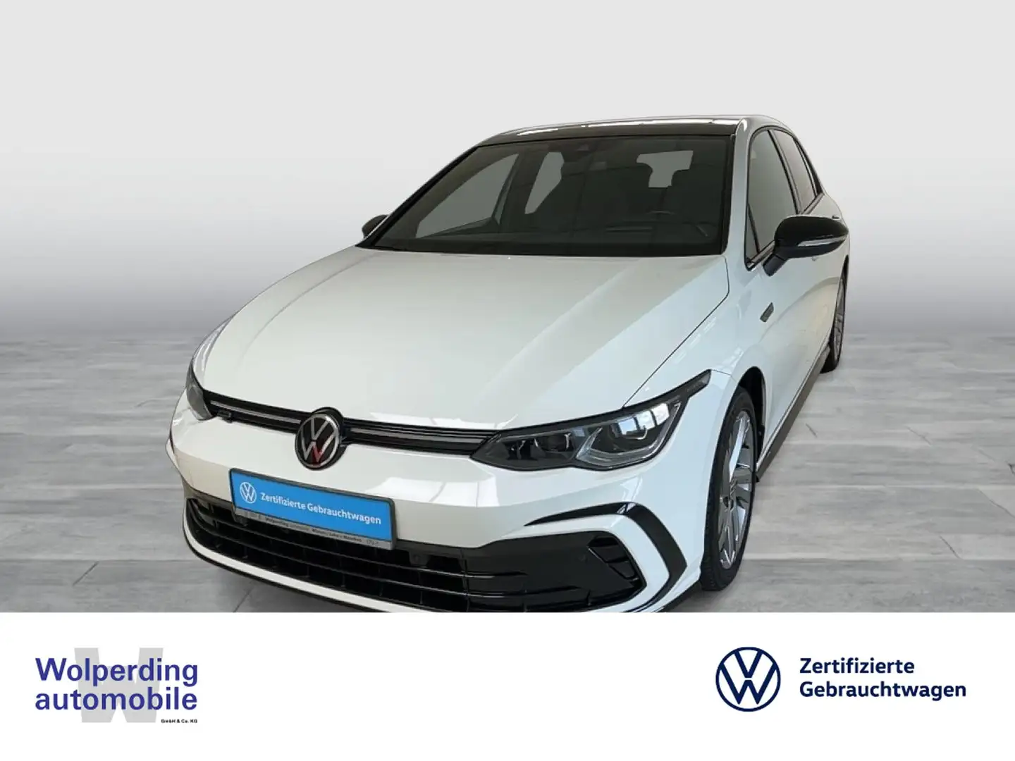 Volkswagen Golf VIII 1.5 TSI R-line Sportpaket Bluetooth Navi Weiß - 1