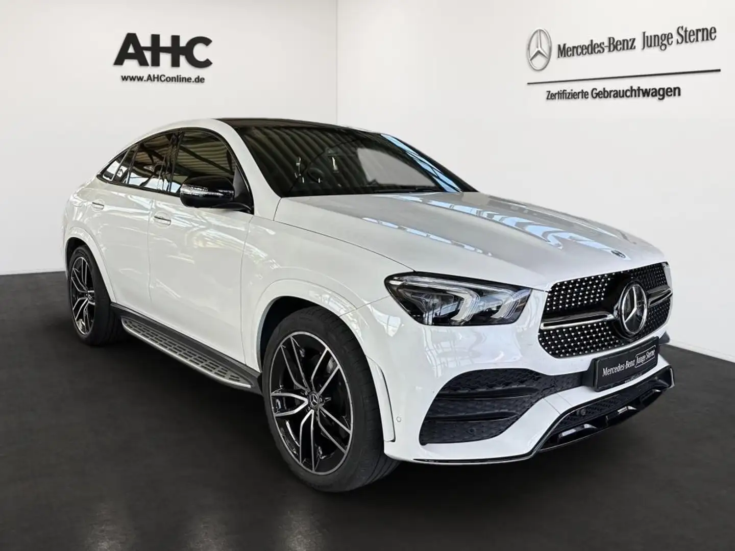 Mercedes-Benz GLE 350 d 4M Coupé AMG ACC Airmatic HUD Memo LED Blanc - 2
