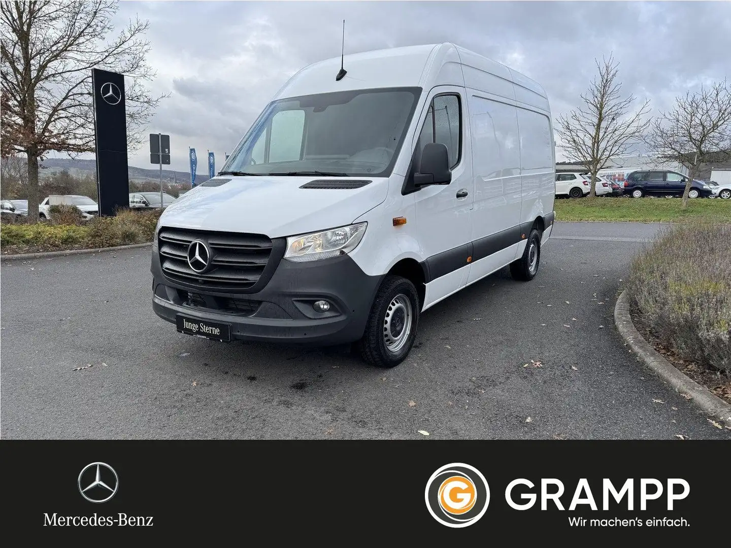 Mercedes-Benz Sprinter 317 Sprinter Kasten L2H2 AUTOMATIK*NAVI*360°*93l Weiß - 1