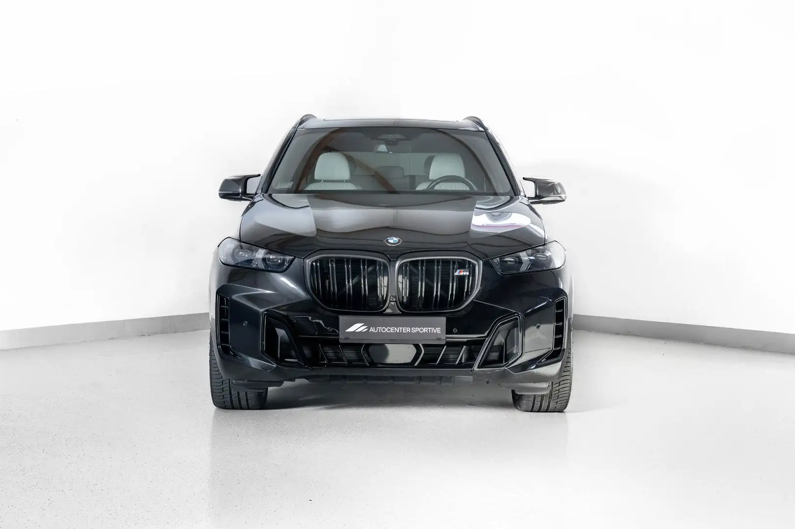 BMW X5 M60i PROFESSIONAL CARBON GLAS SKY MERINO B&W Noir - 2