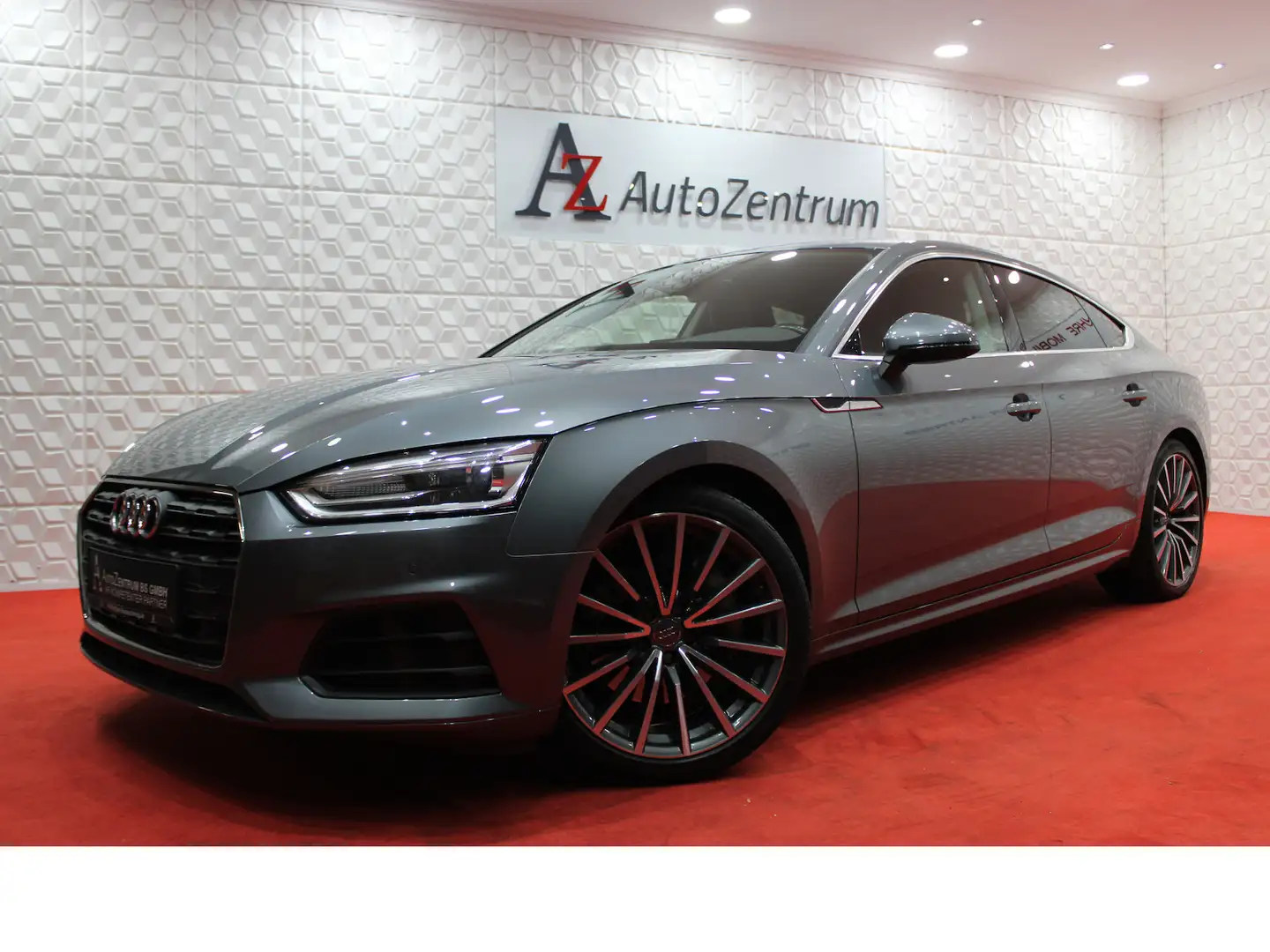 Audi A5 2.0 TFSI S-tronic*LED*PDC*NAVI*SHZ*LEDER*ALU* Gris - 1