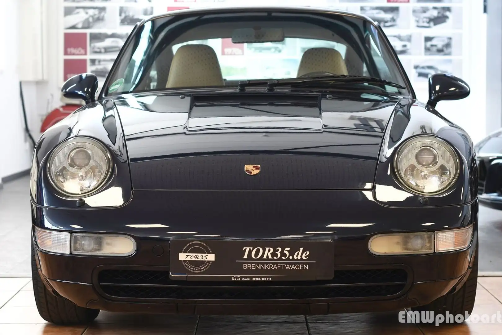 Porsche 993 Carrera 2, sehr gepflegt, Note 2 Blau - 2