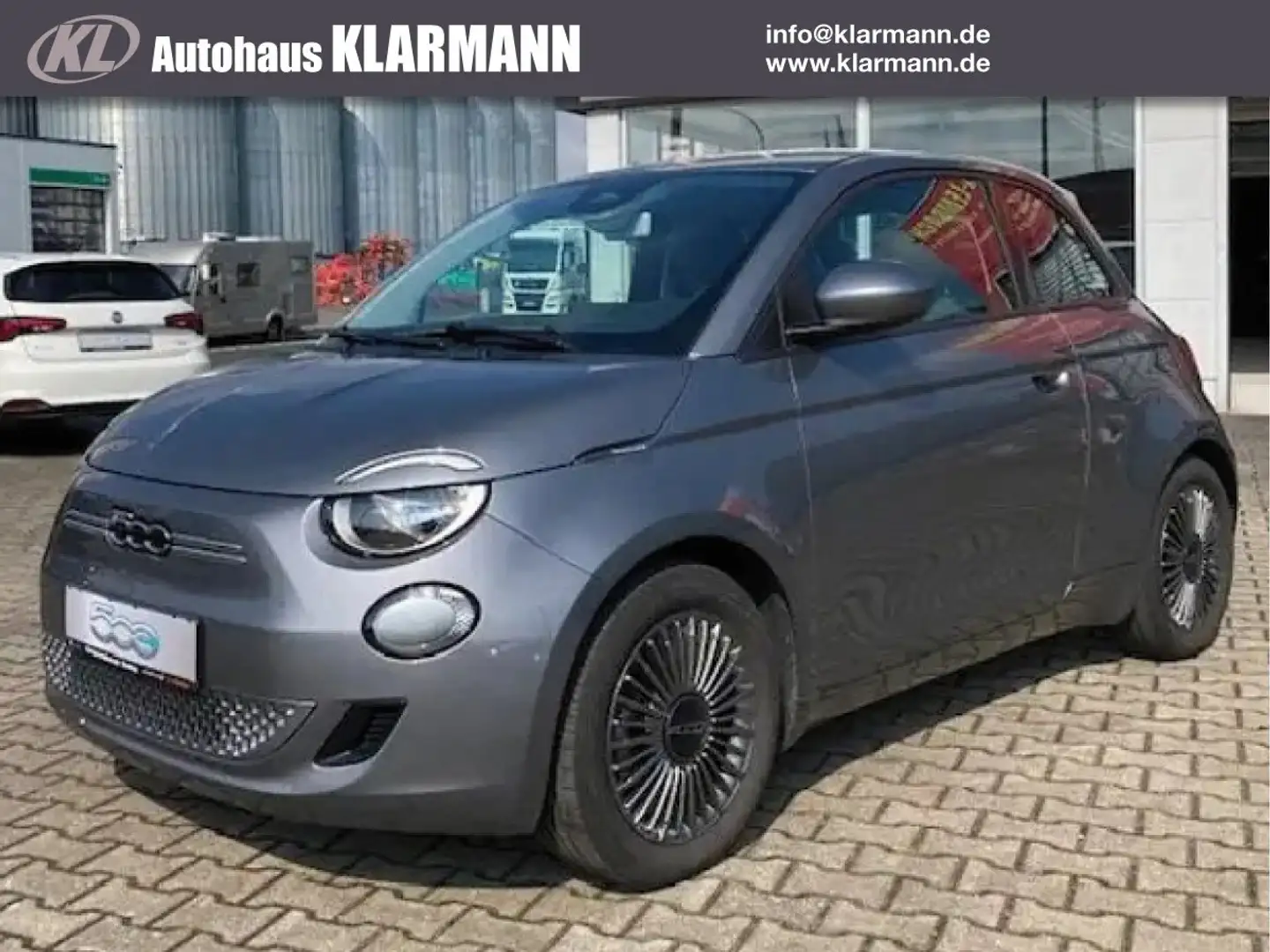 Fiat 500e Icon 42 kWh/Navi/Keyless/Kamera Grau - 1