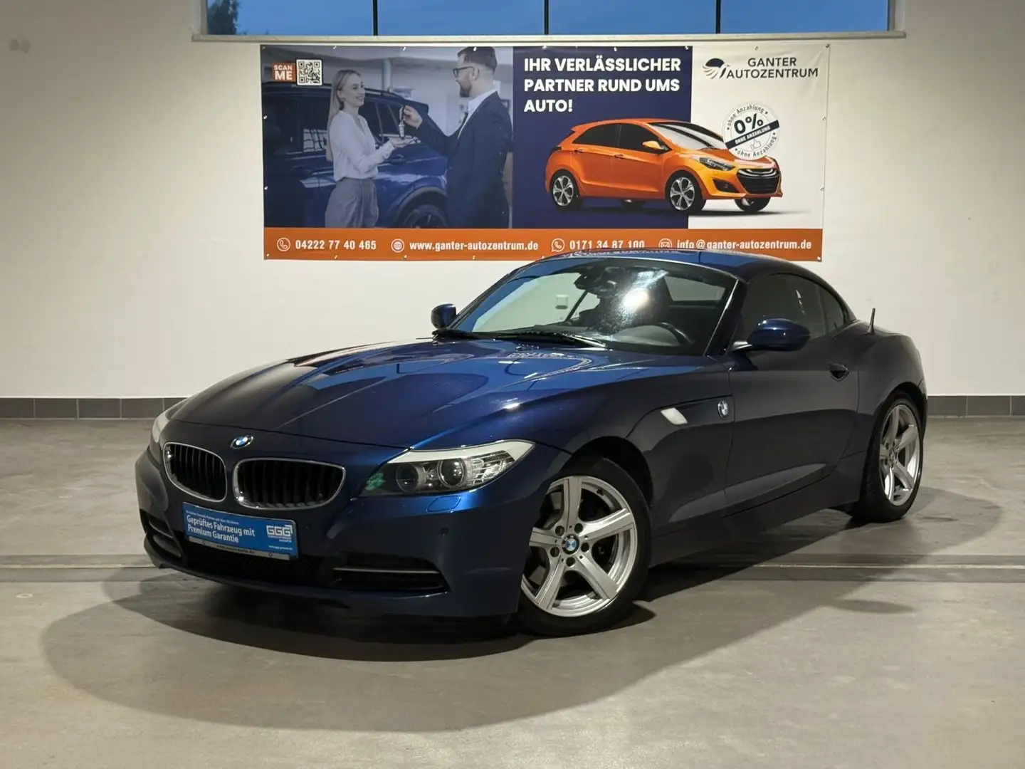BMW Z4 Roadster sDrive 30i Navi+ComfortPlus+Leder Blau - 1