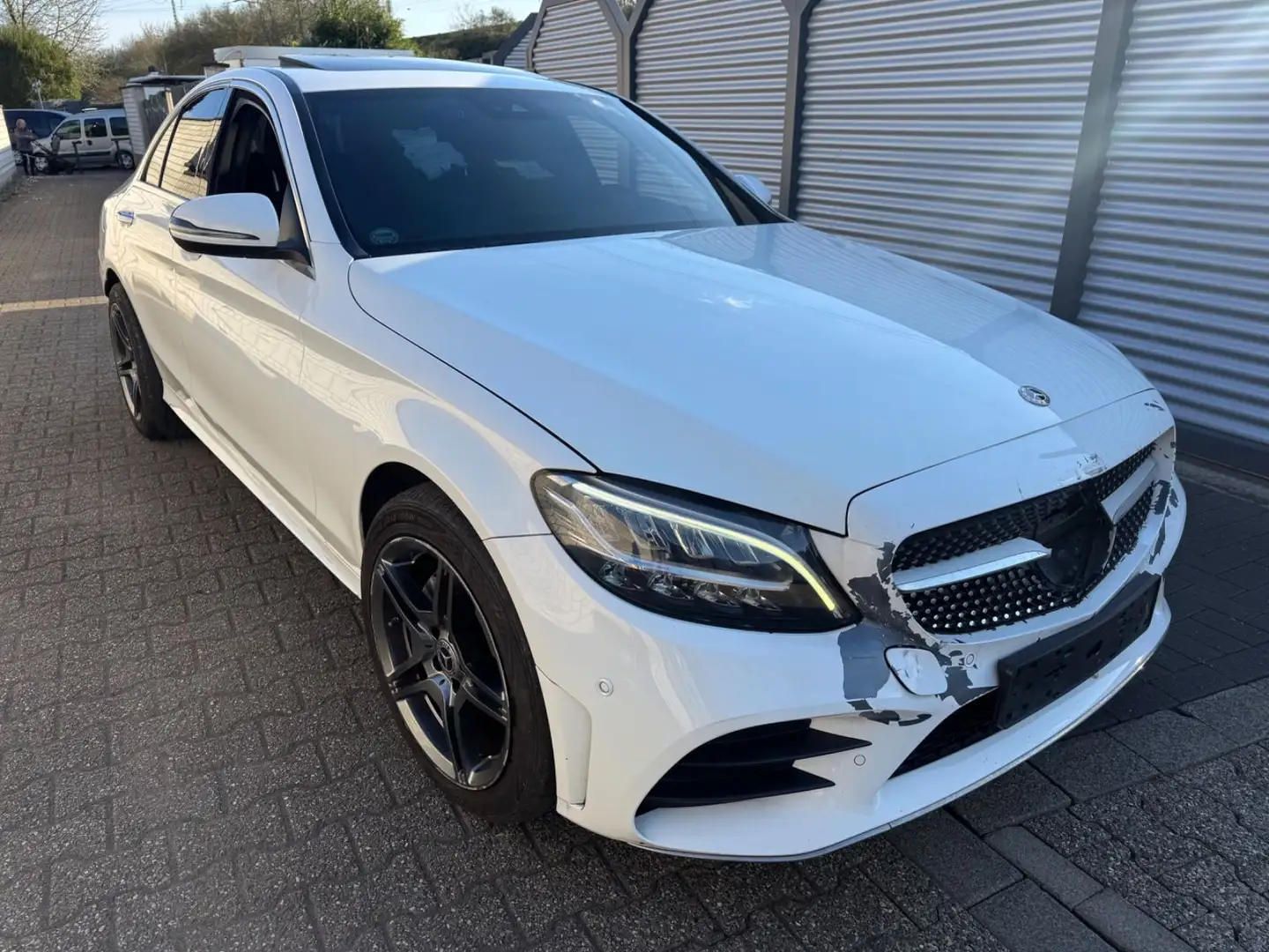 Mercedes-Benz C 220 d AMG Paket4Matic*SCH*Keyles*Kamera*Totwie Blanc - 2