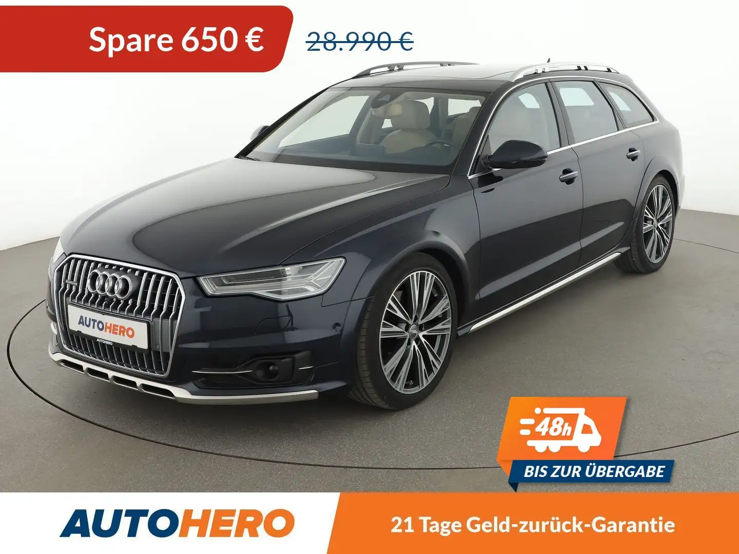 Audi A6 allroad 3.0 V6 TDI clean diesel Aut.*HEAD-UP*MATRIX*360CAM Blau - 1