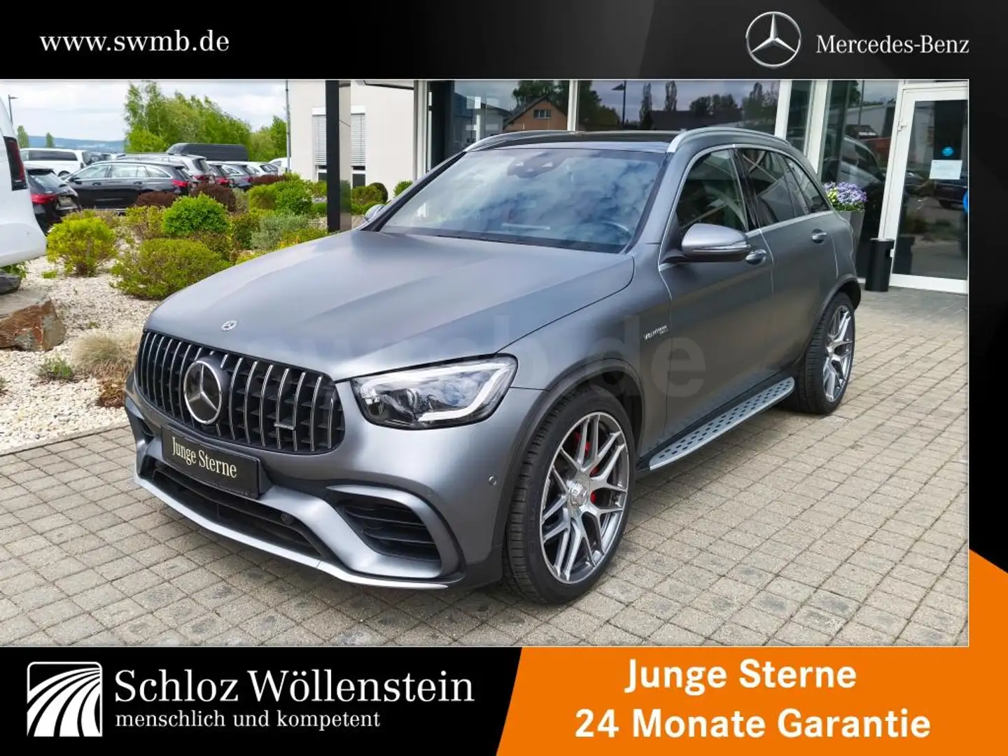 Mercedes-Benz GLC 63 AMG GLC 63 S 4M+ AMG MULTIBEAM/AHK/Drivers-P/PerfAGA Grau - 1