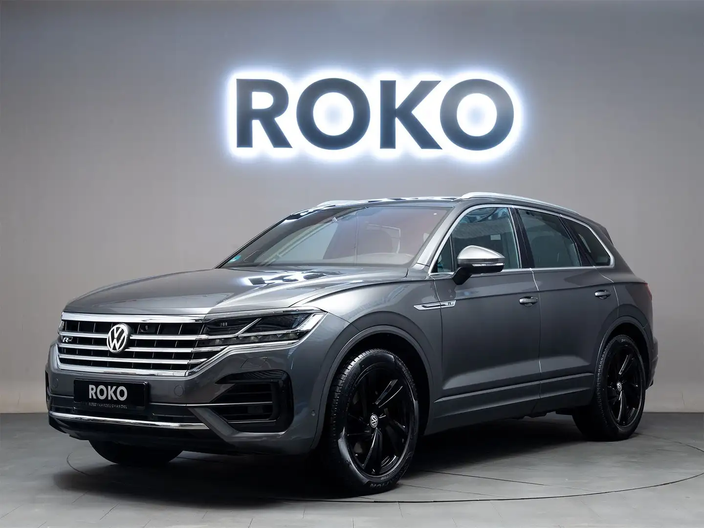 Volkswagen Touareg R-Line HuD Massage DYN StandH.MEGAVOLL Grau - 1