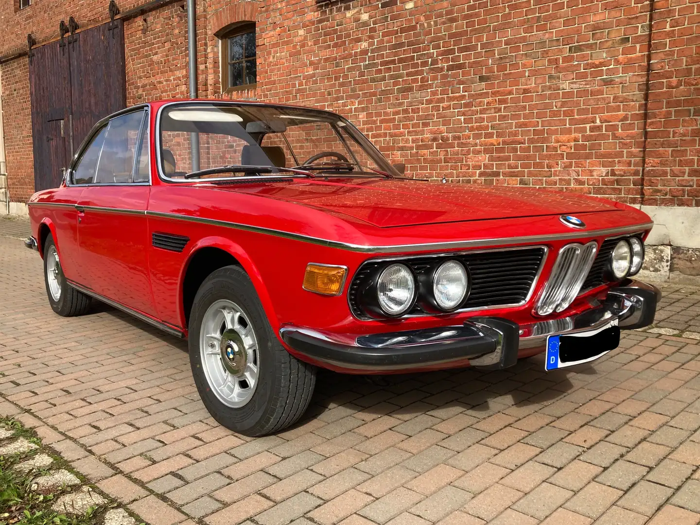 BMW E9 3,0CS Červená - 1