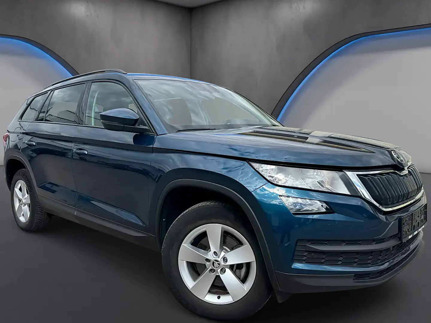 Skoda Kodiaq 2,0 TDI Ambition DSG *AHK*Navi*ACC* Blau - 2
