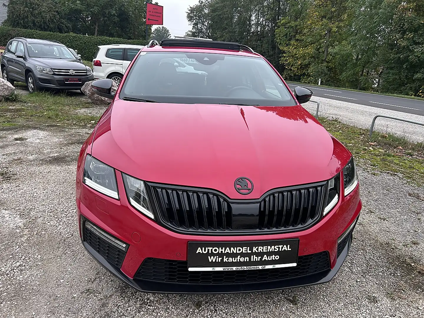 Skoda Octavia Combi RS 2,0 TSI DSG ** Vollausstattung Rot - 2
