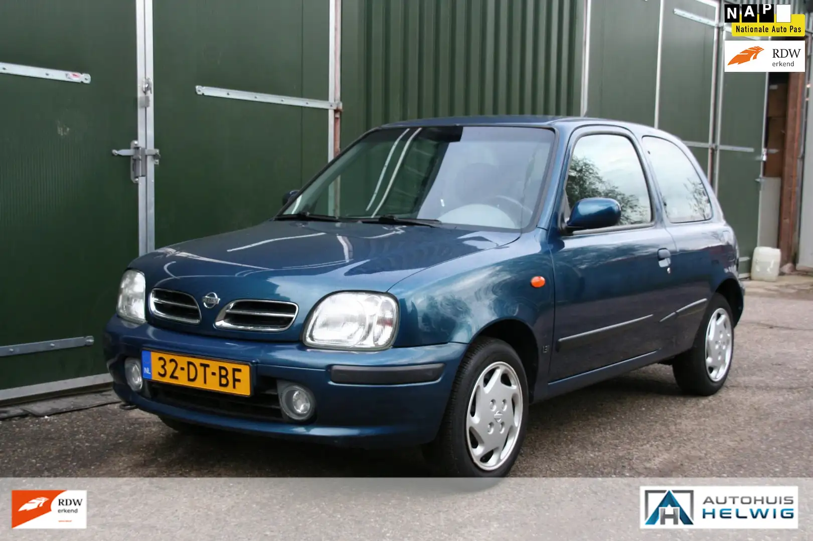 Nissan Micra 1.3 SE N-CVT AUTOMAAT 27.500 KM !!! Blauw - 1