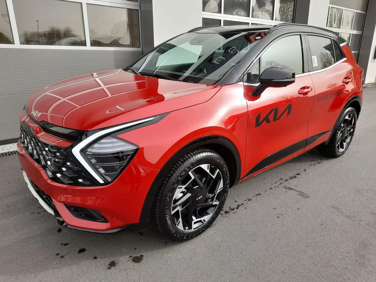 Kia Sportage GT-Line 1.6D 48V AWD DCT Glasdach Sound-/Drive-Pak Rot - 1