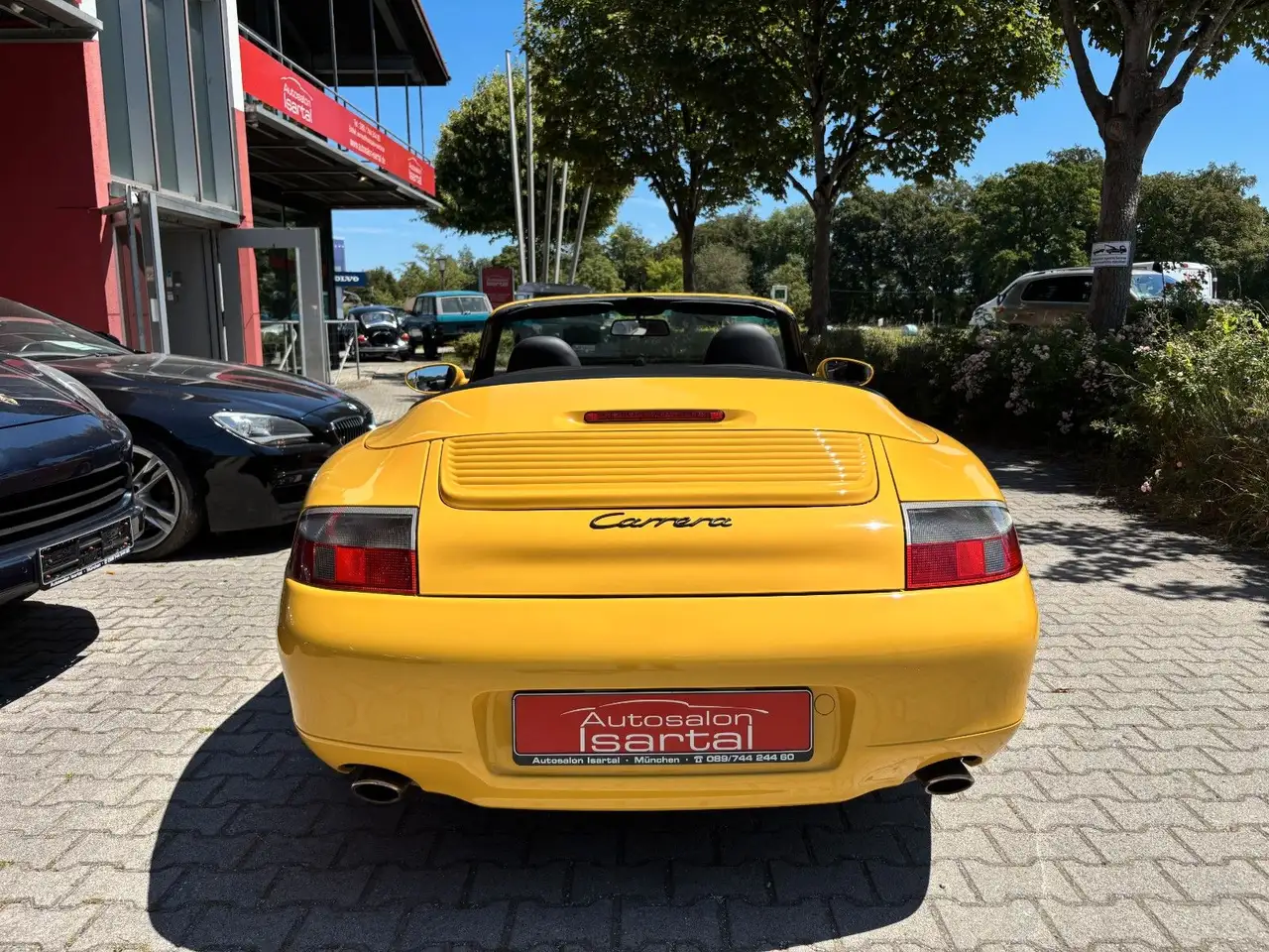 Porsche 996 C2 Cabrio- 6-Gg.- orig. 59TKM, Speedgelb!, foto 6