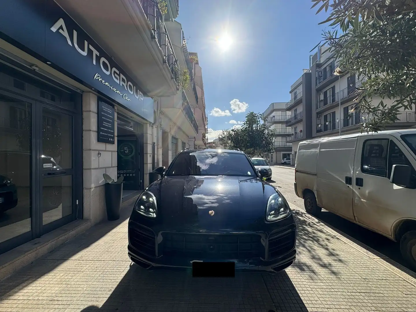 Porsche Cayenne Cayenne 3.0 e-hybrid tiptronic Bleu - 2