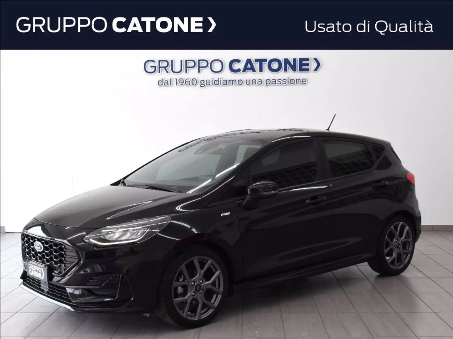 Ford Fiesta 5p 1.0 ecoboost h ST-Line 125cv Noir - 1