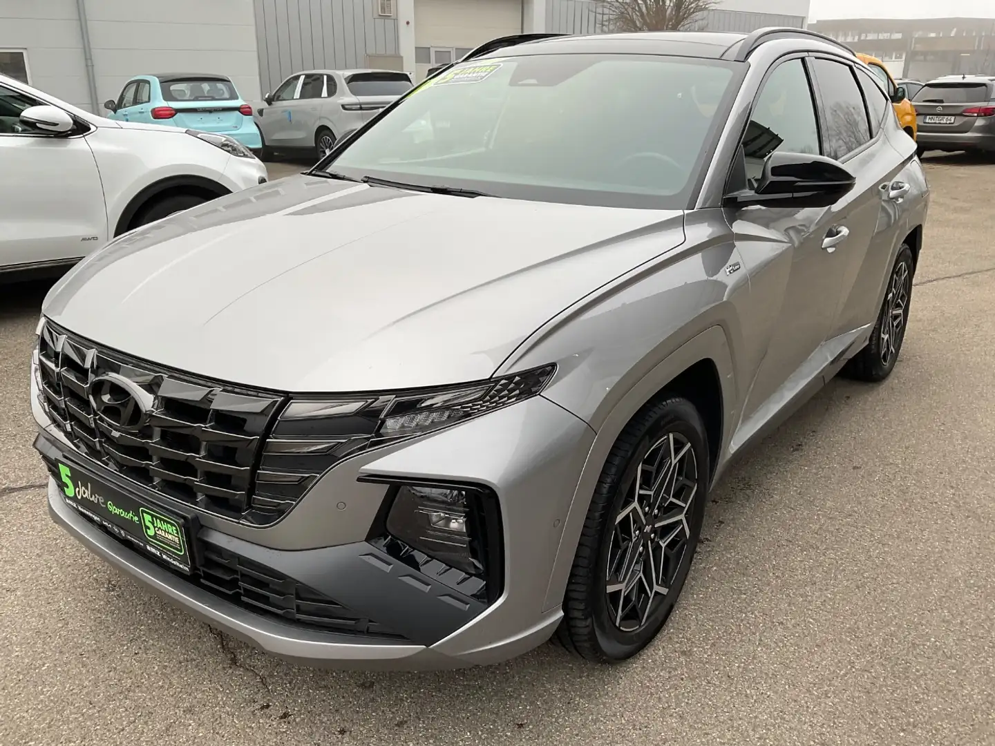 Hyundai TUCSON 1.6 T-GDI PHEV N-Line *Panoramadach*Alcant Silber - 2