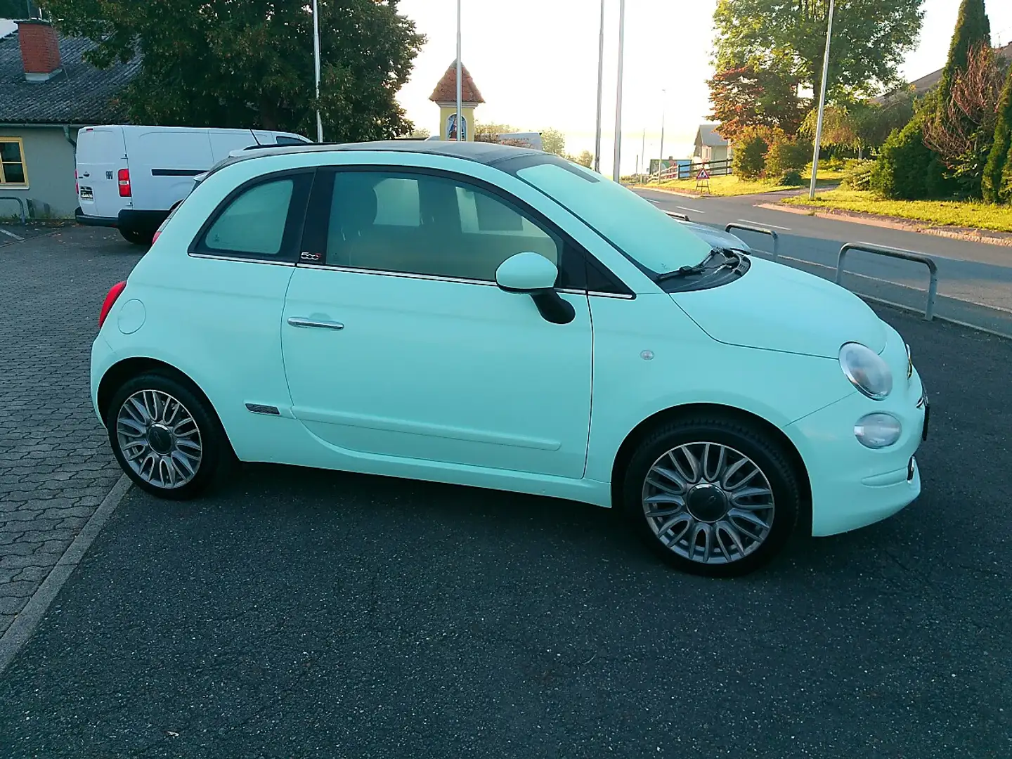 Fiat 500C 1,2 Fire 70 Lounge Grün - 1