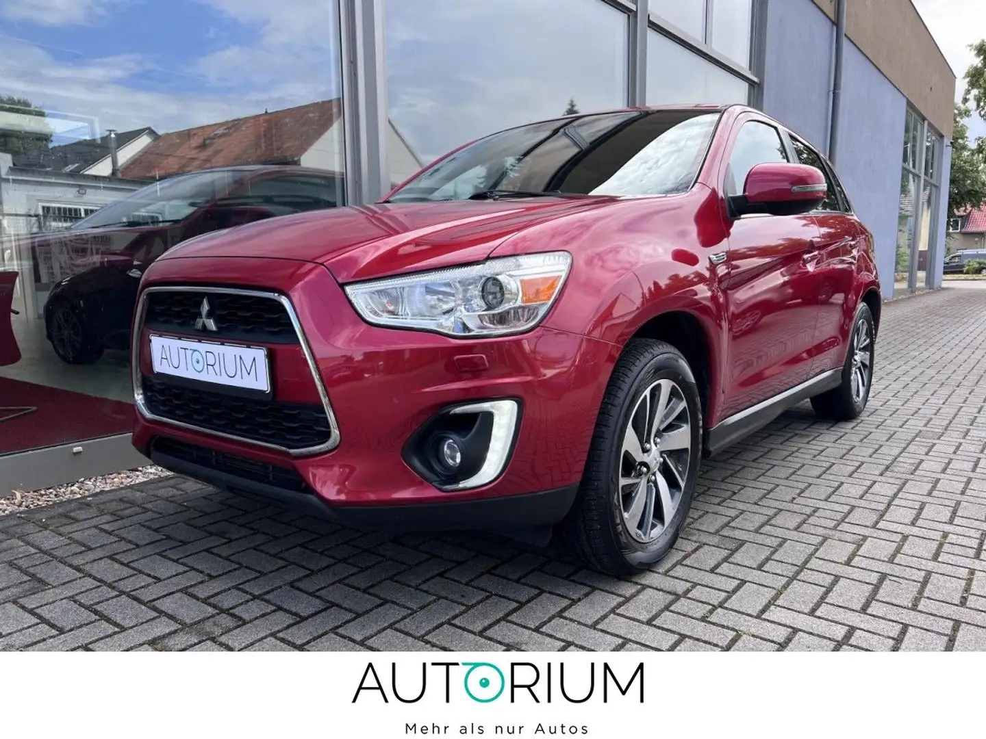 Mitsubishi ASX Comfort Edition 4WD 1.HAND AHK KAM LED STZHZ Rood - 1
