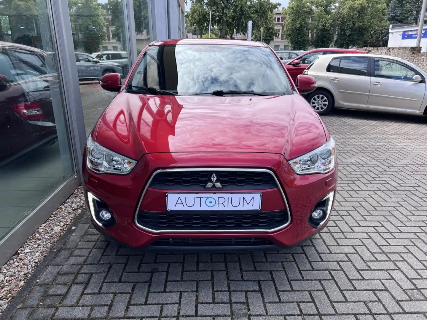 Mitsubishi ASX Comfort Edition 4WD 1.HAND AHK KAM LED STZHZ Rood - 2