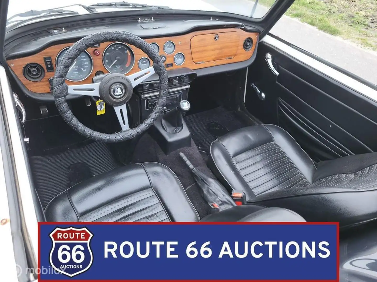 Triumph TR6 | 1973 | Route 66 Auctions Schwarz - 2