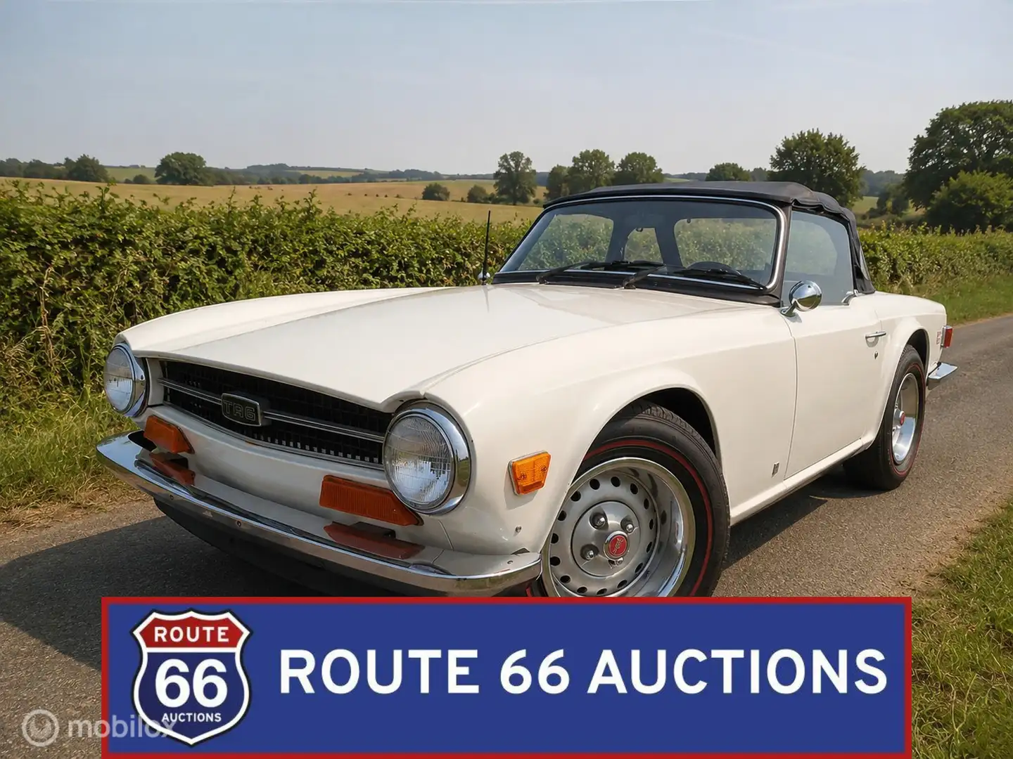 Triumph TR6 | 1973 | Route 66 Auctions Schwarz - 1