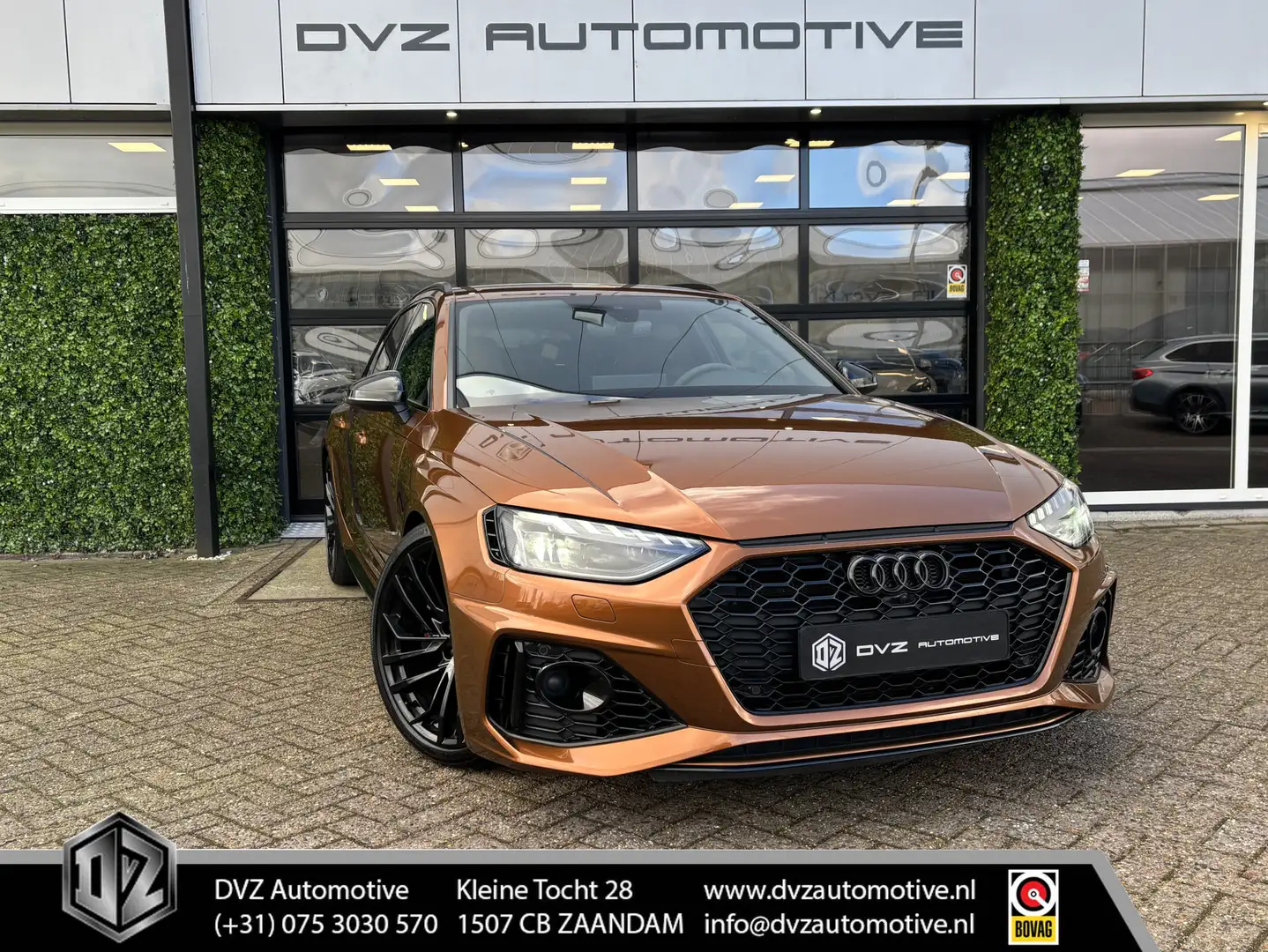Audi A4 Avant RS4 2.9 TFSI 450PK Quattro | RS Dynamic | B& Marrón - 1