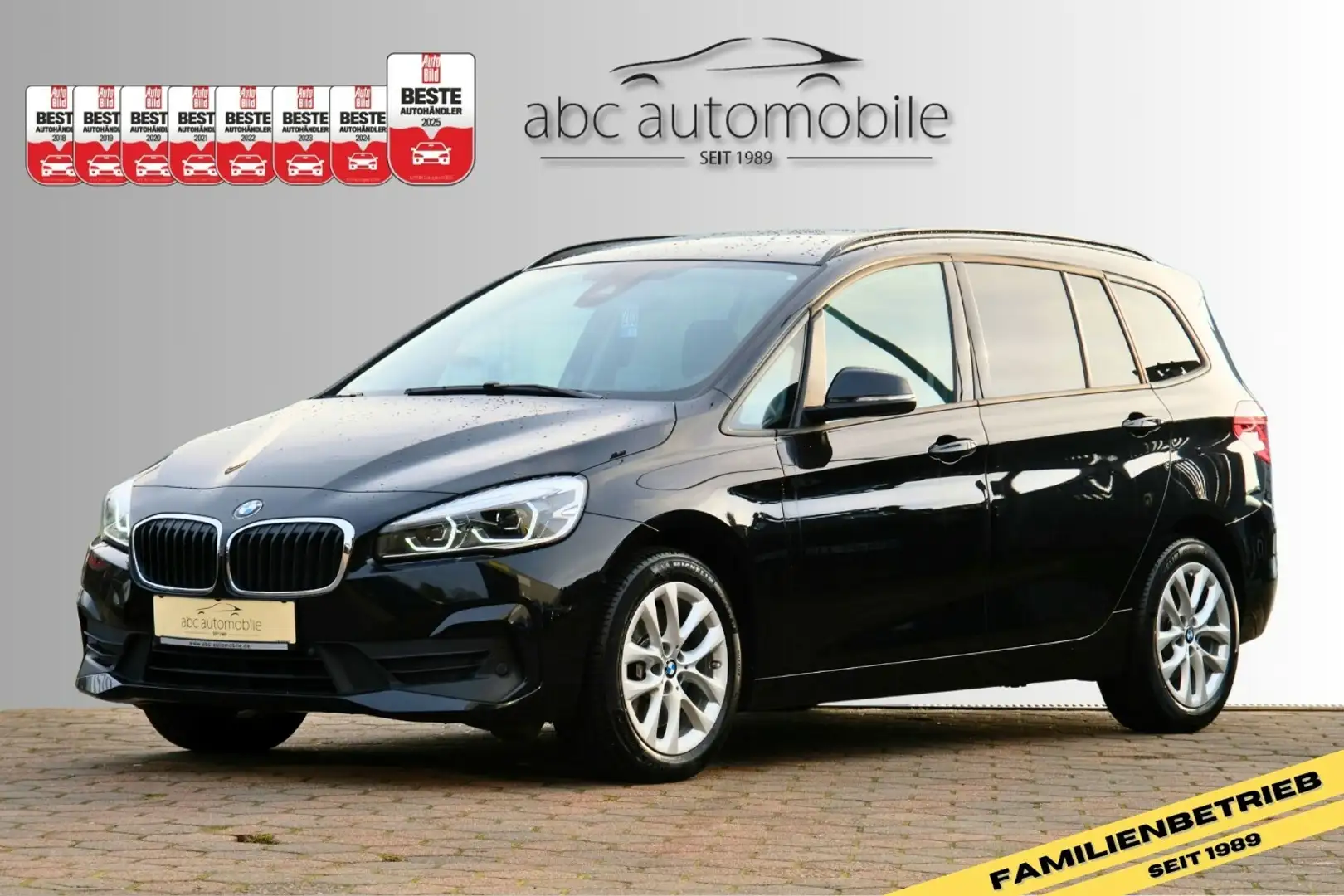BMW 218 d Advantage Navi+ R*Kamera Schwarz - 1