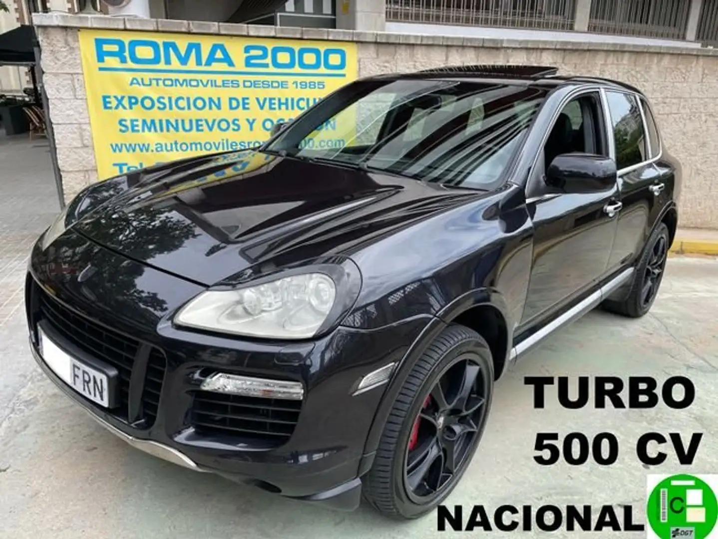 Porsche Cayenne Turbo Aut. - 5 Puertas - 2007 500cv Negro - 1