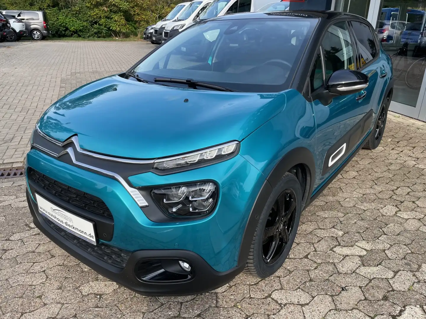 Citroen C3 Pure Tech 110 S&S EAT6  SHINE PACK Blau - 2