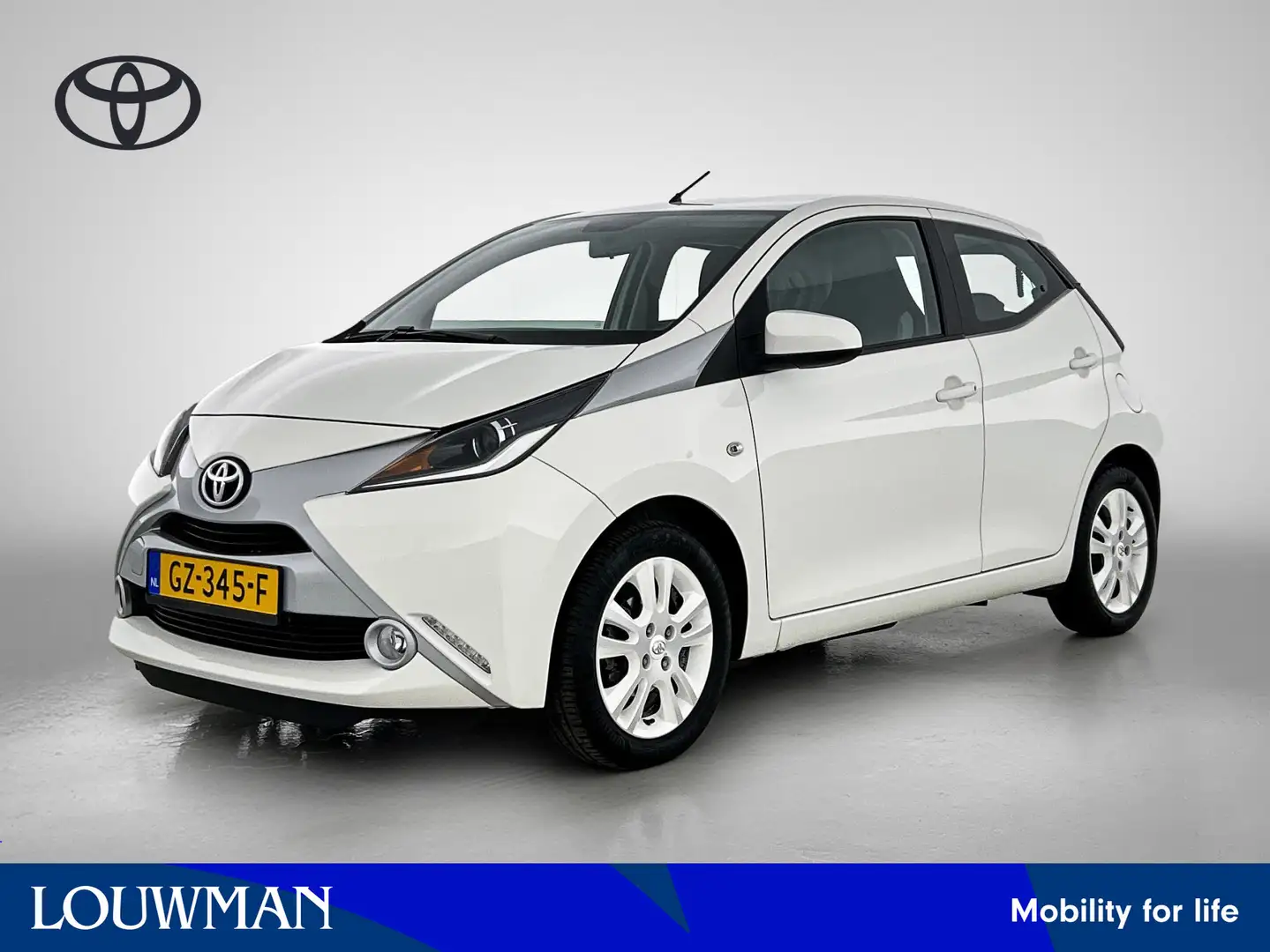 Toyota Aygo 1.0 VVT-i x-pure | Achteruitrijcamera | Lichtmetal Wit - 1