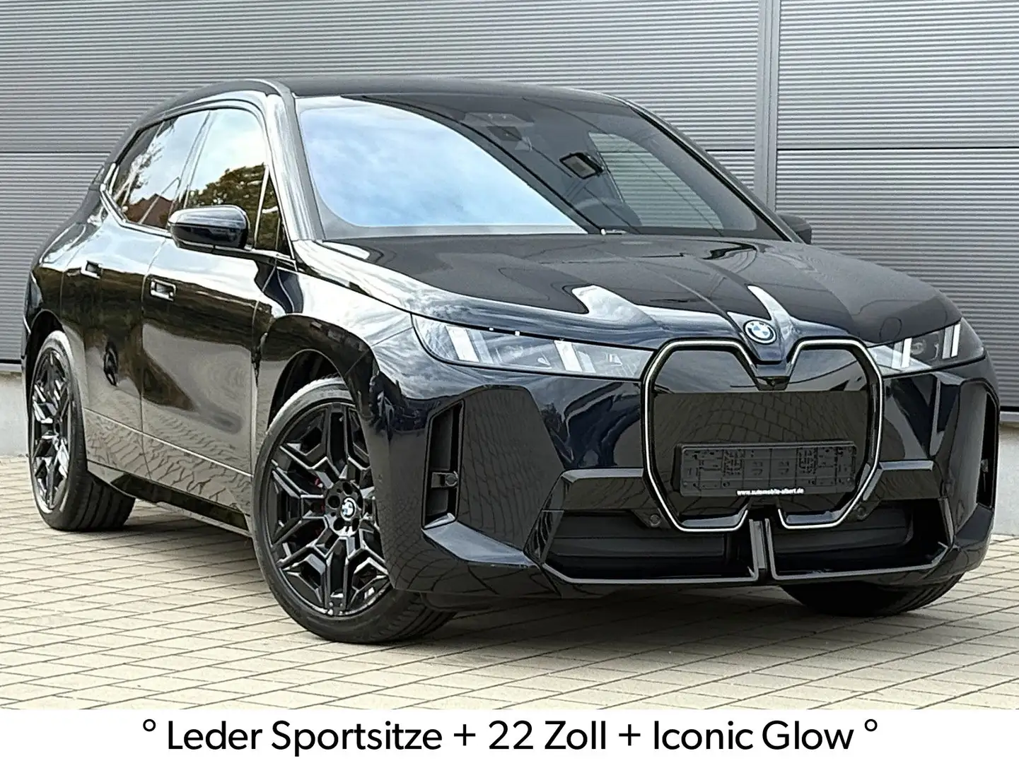 BMW iX 45 xDrive M Sport Pro*360°*H/K*Sitzbelüftung* Schwarz - 1