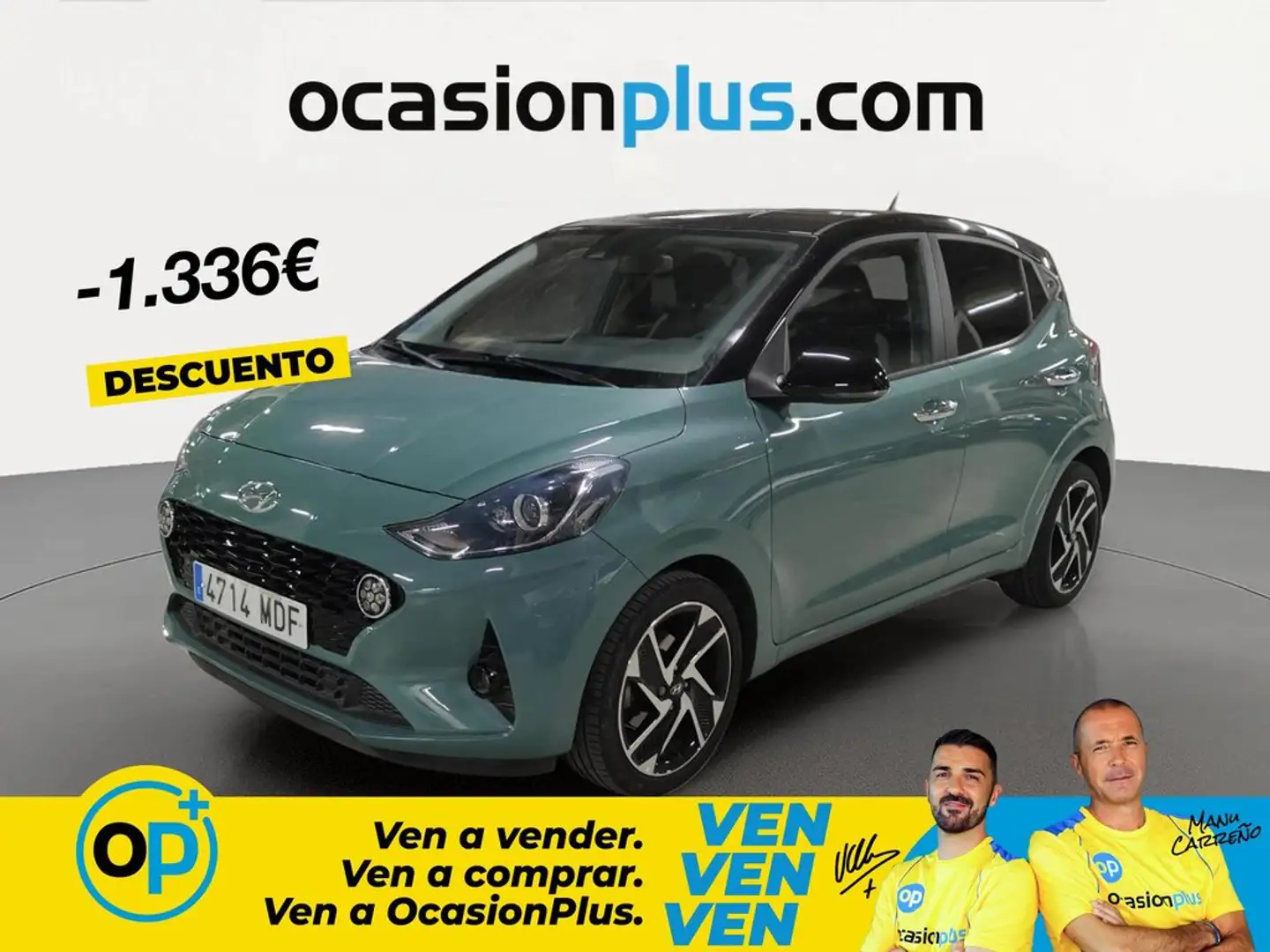 Hyundai i10 1.2 MPI Tecno 2C Verde - 1