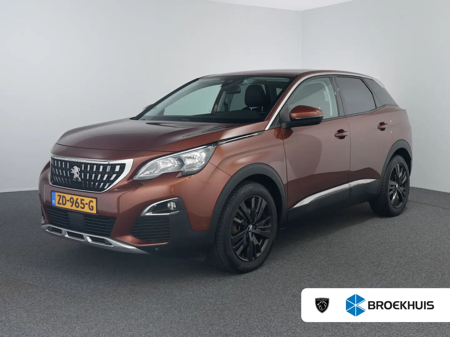 Peugeot 3008 1.2 PureTech GT Line | Achterbank in delen neerkla Bruin - 1