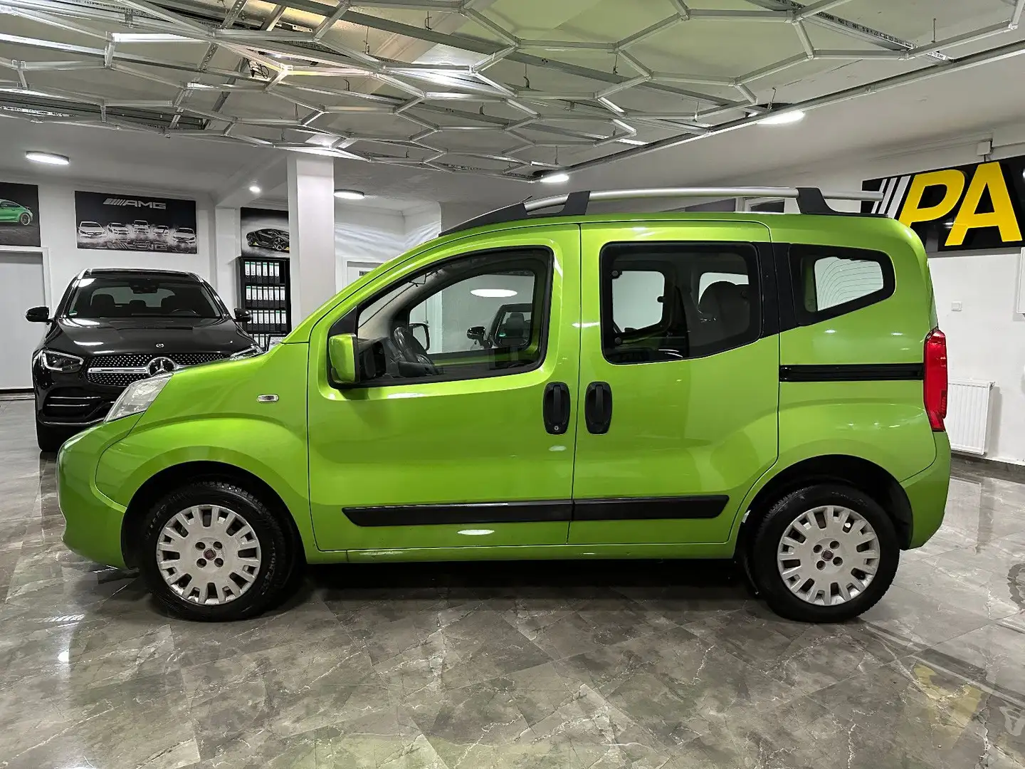 Fiat Qubo 1.4 Dynamic / 2. Hand Klima Zöld - 2