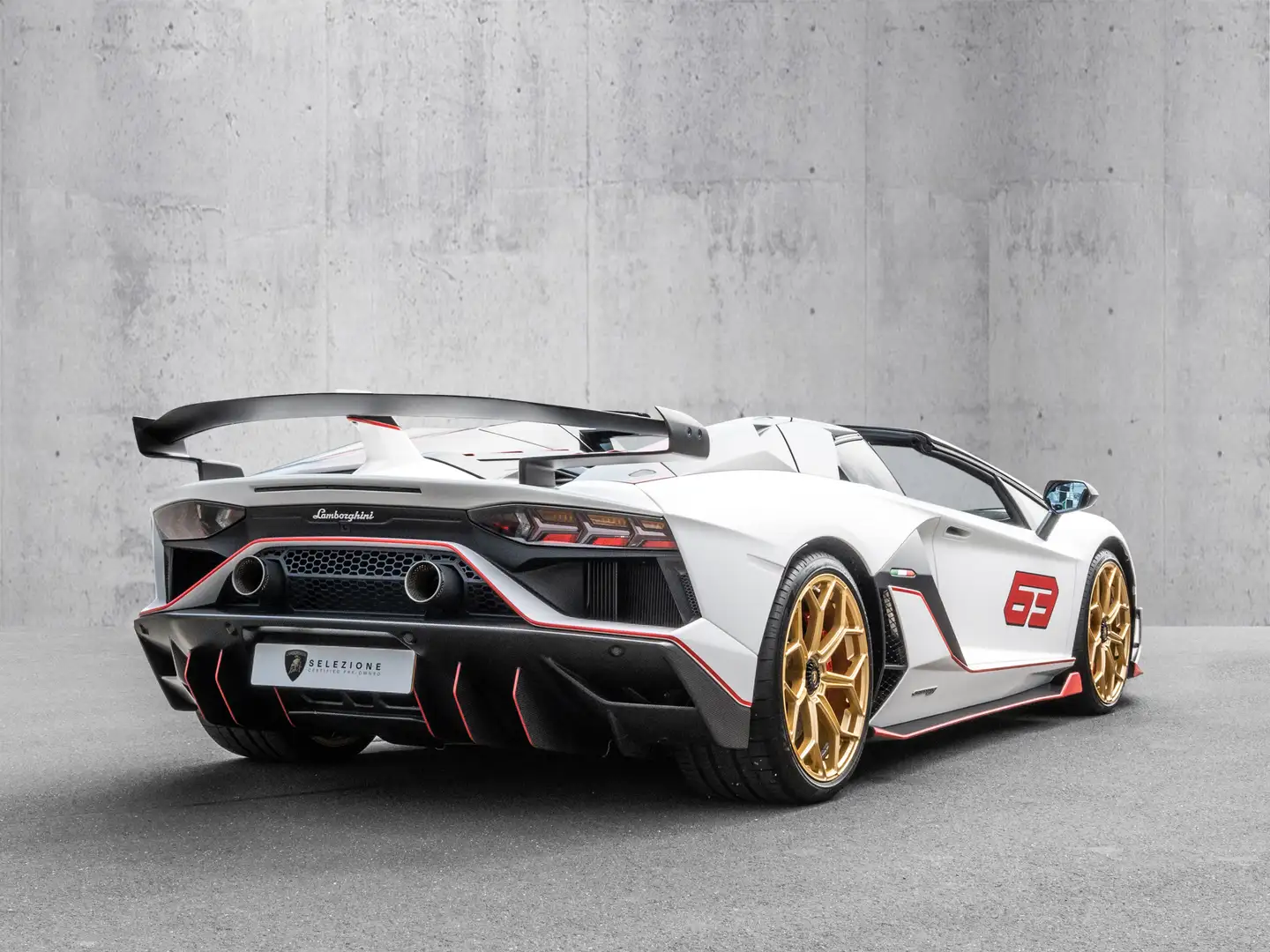 Lamborghini Aventador SVJ 63 Roadster, 1 of 63 Lift System, Blanc - 2